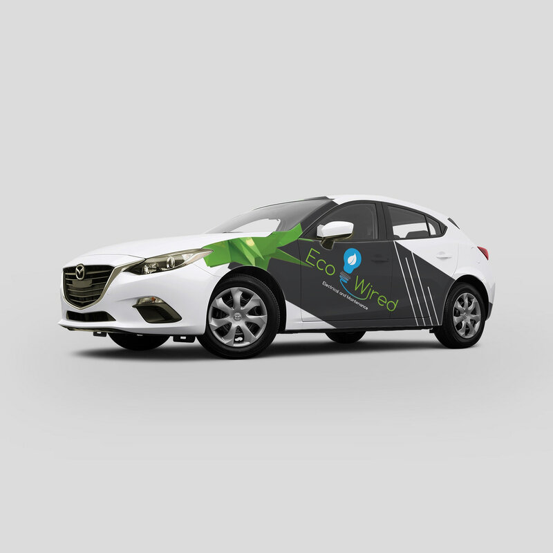 EcoWired Electrical
Vehicle Branding